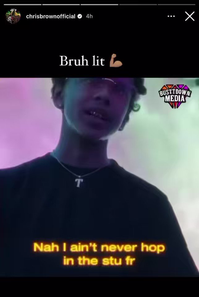 Kurrco on X: "Luh Tyler got co-signed by Chris Brown via Instagram 👀  https://t.co/VyvjI5aezi" / X