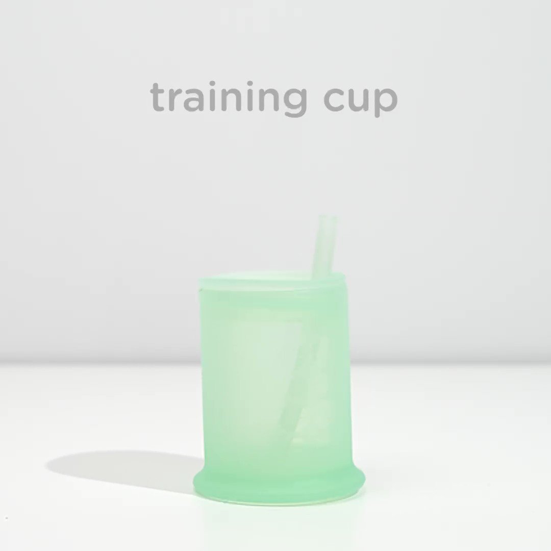 Olababy Silicone Training Cup for Baby and Toddler - Mint