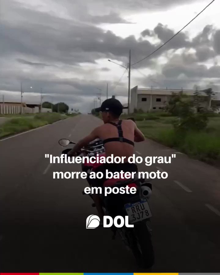 Jovem influencer de empinadas 'mil grau' morre após bater moto contra poste