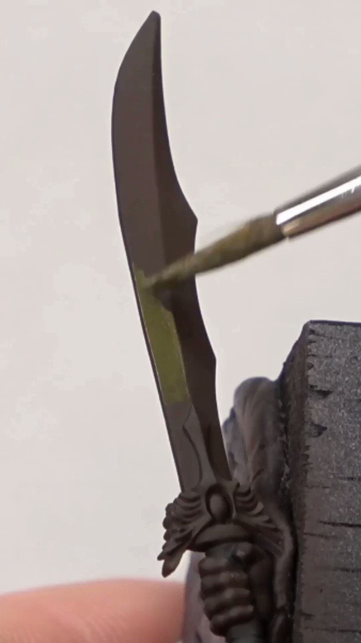 NMM Sword Painting TUTORIAL for Warhammer MINIATURES 