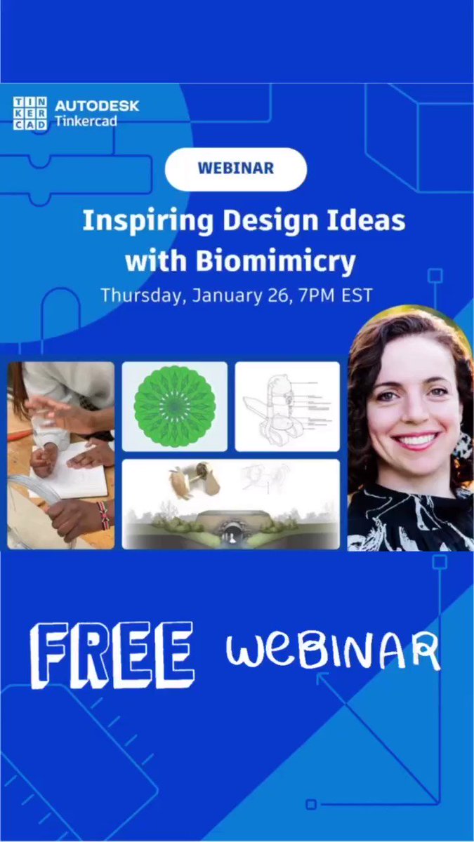 Tinkercad on Twitter "Our Teaching with Tinkercad webinar series is