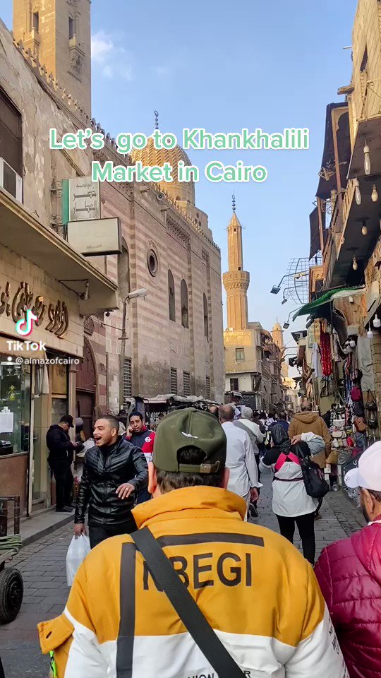 🇪🇬#エジプト「動画　本日のハーン・アル・ハリーリ市場」
カイロの旧市街にある、14世紀創設の歴史的なスーク(市場)です。
こちら
https://t.co/yfABNh0kLm
#ハーンハリーリ 