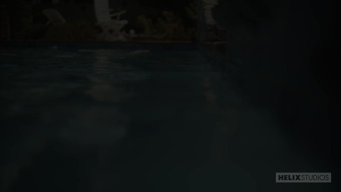 Leo Frost and Jared Scott are horse playing in the pool. Jared makes things a bit saucy! Leo is all about