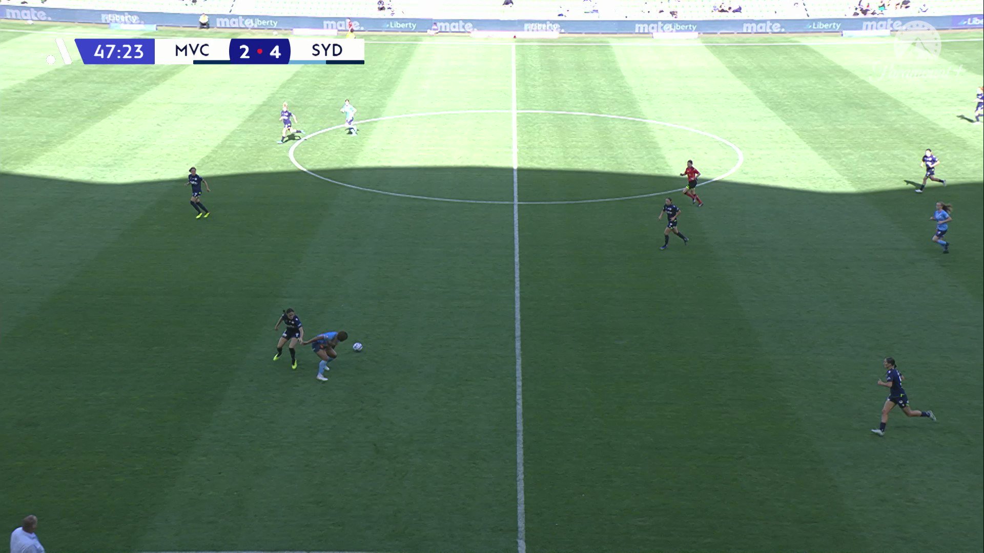 It's 𝗩𝗜𝗡𝗘 𝗧𝗜𝗠𝗘! 🍇

Cortnee Vine latches onto an 𝗶𝗻𝗰𝗵-𝗽𝗲𝗿𝗳𝗲𝗰𝘁 pass from Madison Haley and @SydneyFC have FIVE!

Catch all the action LIVE on @Channel10AU PLAY  📺

Follow live:   #WeAreALeagues @LibFinancial”