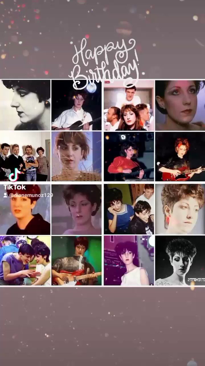 Happy 62nd Birthday To The Incomparable Gillian Gilbert (New Order, Guitarist & Keyboardist) January 27th, 1961  