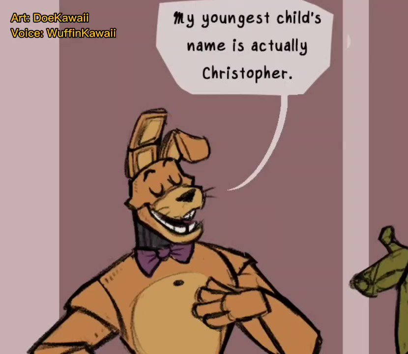 X 上的Doe 🏳️🌈 🦌 deer drawing dogs:「Nightmare sketch for FNAF 4 birthday 💛🐻 #FNAF / X