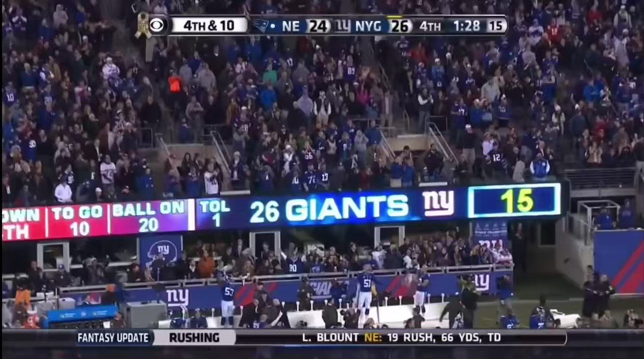 Happy Birthday Stephen Gostkowski!
2015 Week 10 final drive ending with a 54 yard game-winning field goal. 