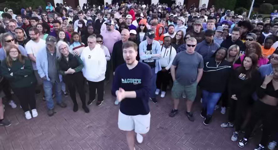 MrBeast Cures Blindness