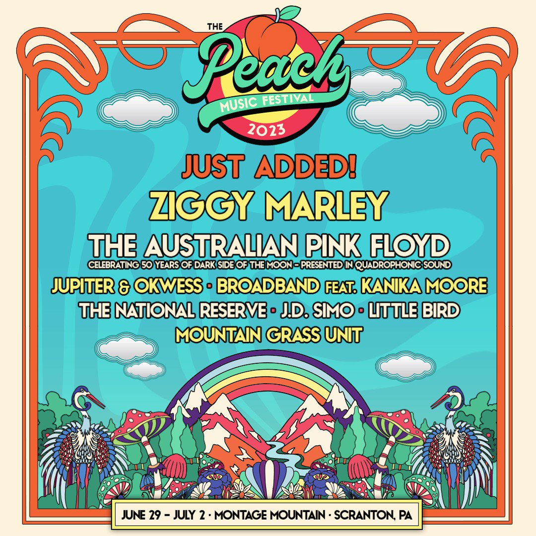 The Peach Music Festival (PeachMusicFest) / Twitter