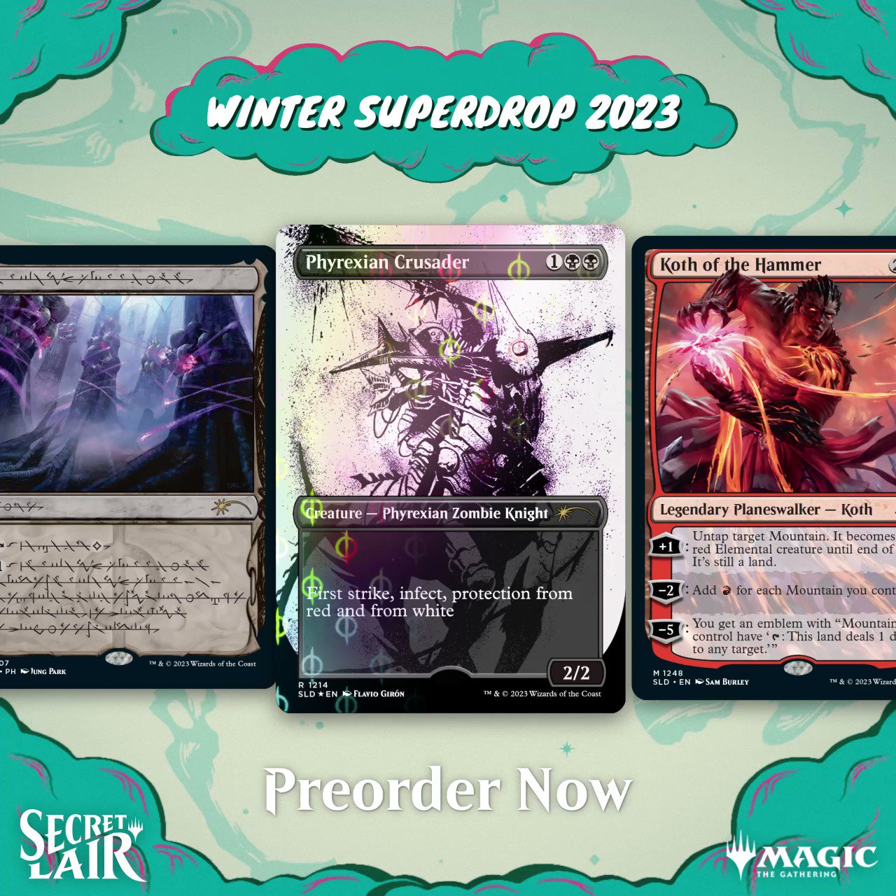 MTG Secret Lair on Twitter "Attention Magic fans ⚠️ The Winter