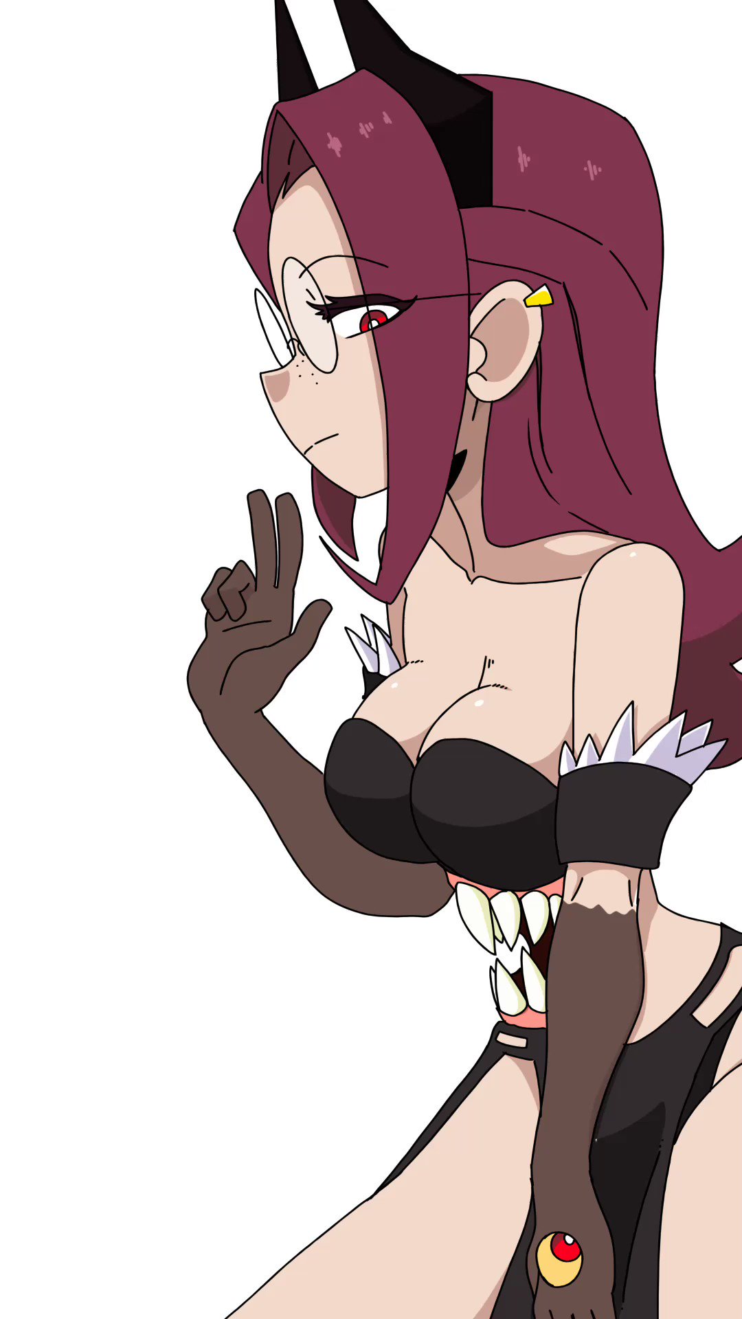 RubberRoss on X: I animated this for Giwi because she has been sick in bed  all week. ❤️ t.coLWqn8hXQJT  X