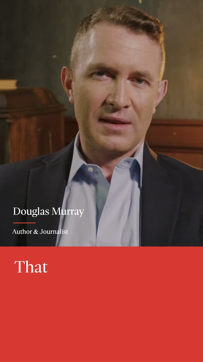Douglas Murray on Twitter: "Join me as I reflect on what I have learned