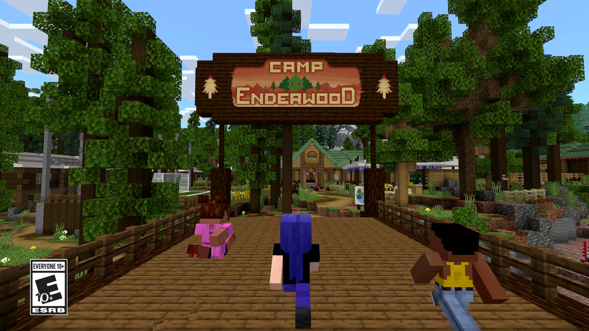 New Minecraft free DLC Camp Enderwood arrives