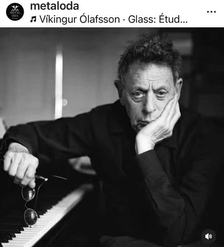 Philip Glass is 86! Happy Bday Maestro.    (And this is Etude No.2 played by 