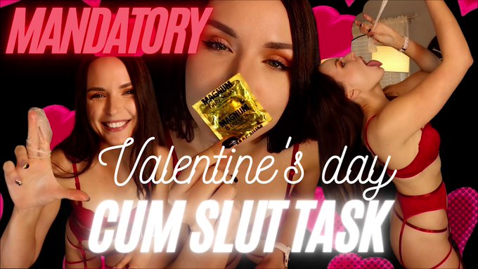 We both have a date w a big dick this Valentine's Day, just on two wildly different ends of the spectrum