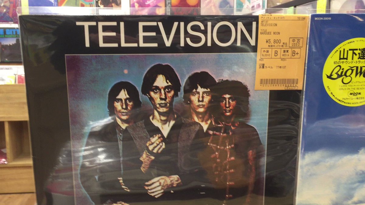 非売品 見本盤 アナログLP】TELEVISION / MARQUEE MOON うのにもお得