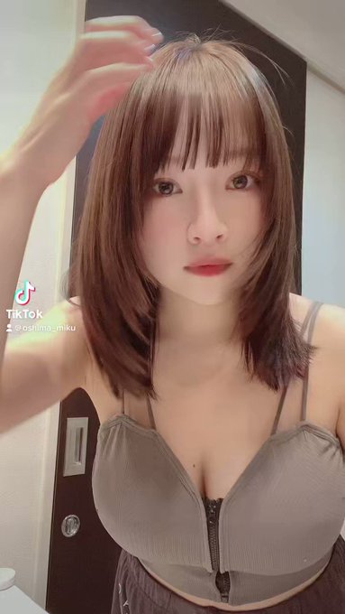 グラビアアイドル大嶋みくのTwitterエロ動画1