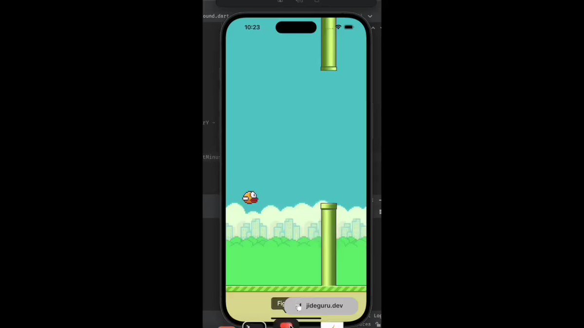 Flappy Bird Clone Flutter