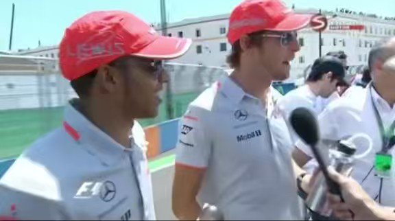 Jenson button & lewis hamilton - happy birthday 