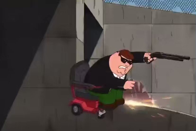 several crackling lizards on Twitter "family guy peter griffin fart