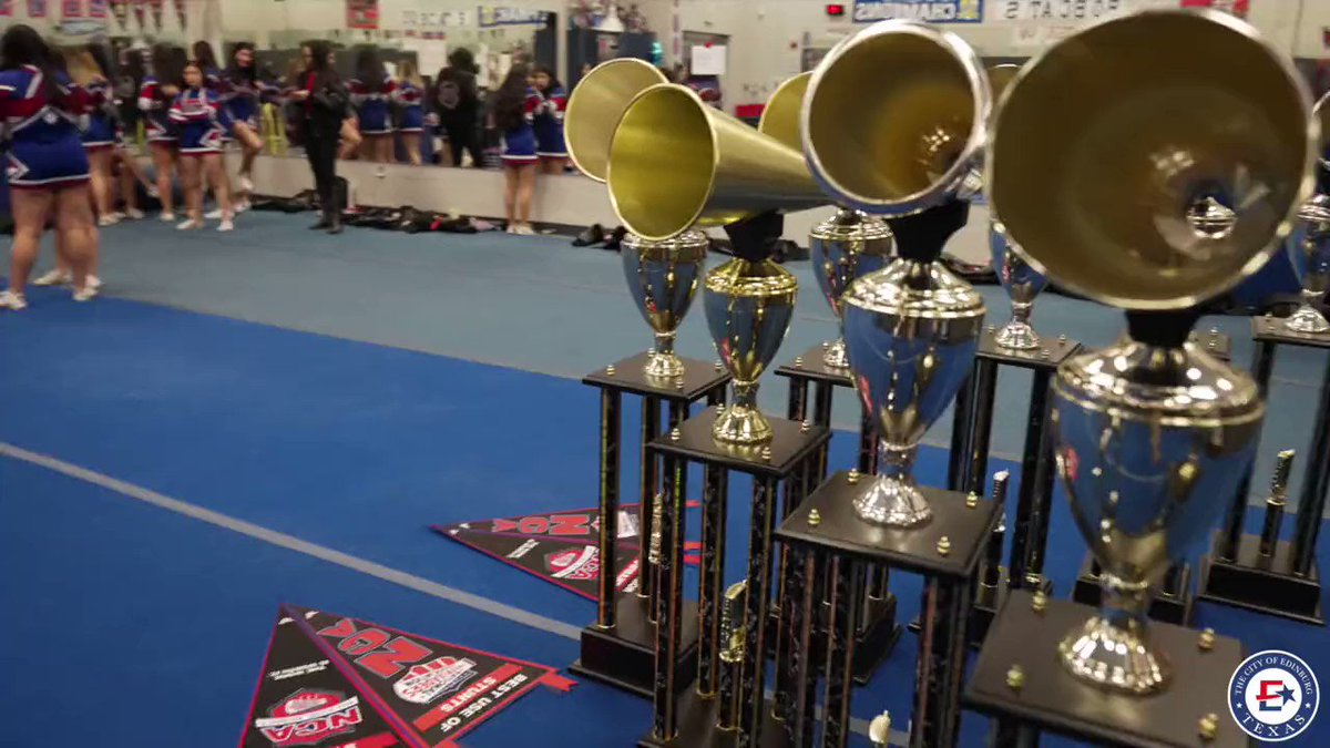 City of Edinburg on Twitter "The EdinburgHigh Varsity Cheerleaders
