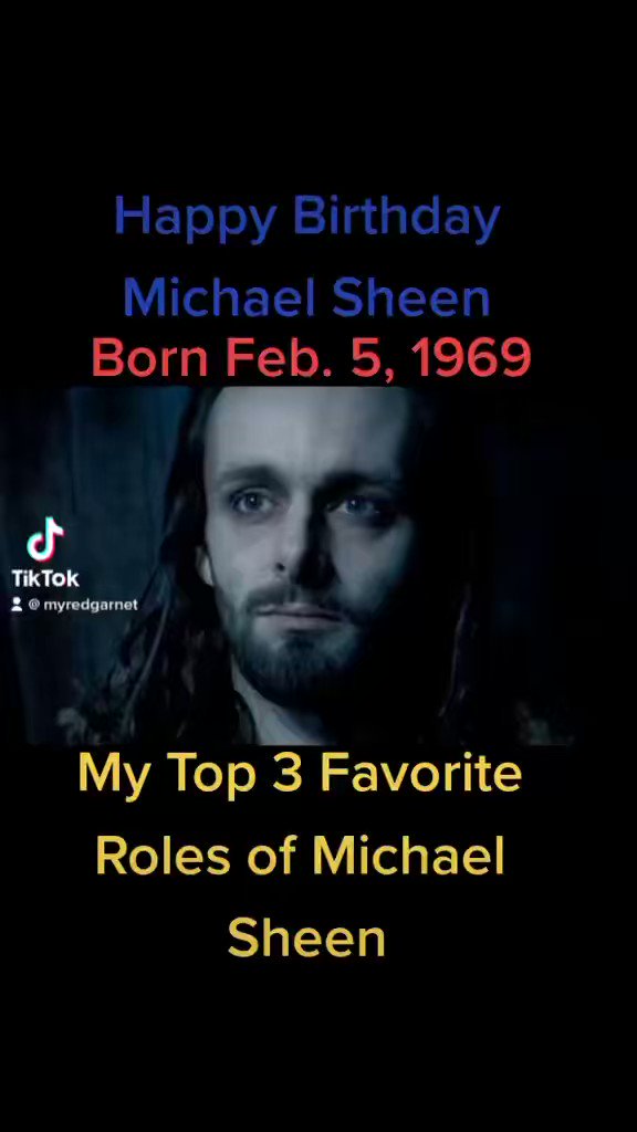Happy Birthday Michael Sheen! 