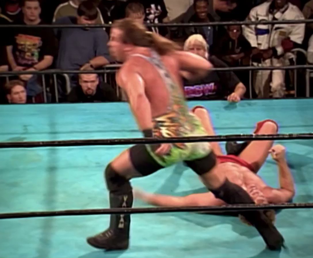 Vintage Puroresu プロレス on Twitter "Corkscrew Rolling Thunder Leg Drop ⚡