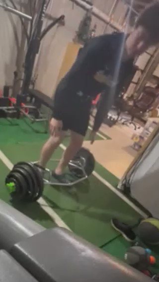 New PR deadlifting 4@300lbs! Winter challenge complete 3 weeks earlier than planned. Thanks Dad for losing the $300 bet! 