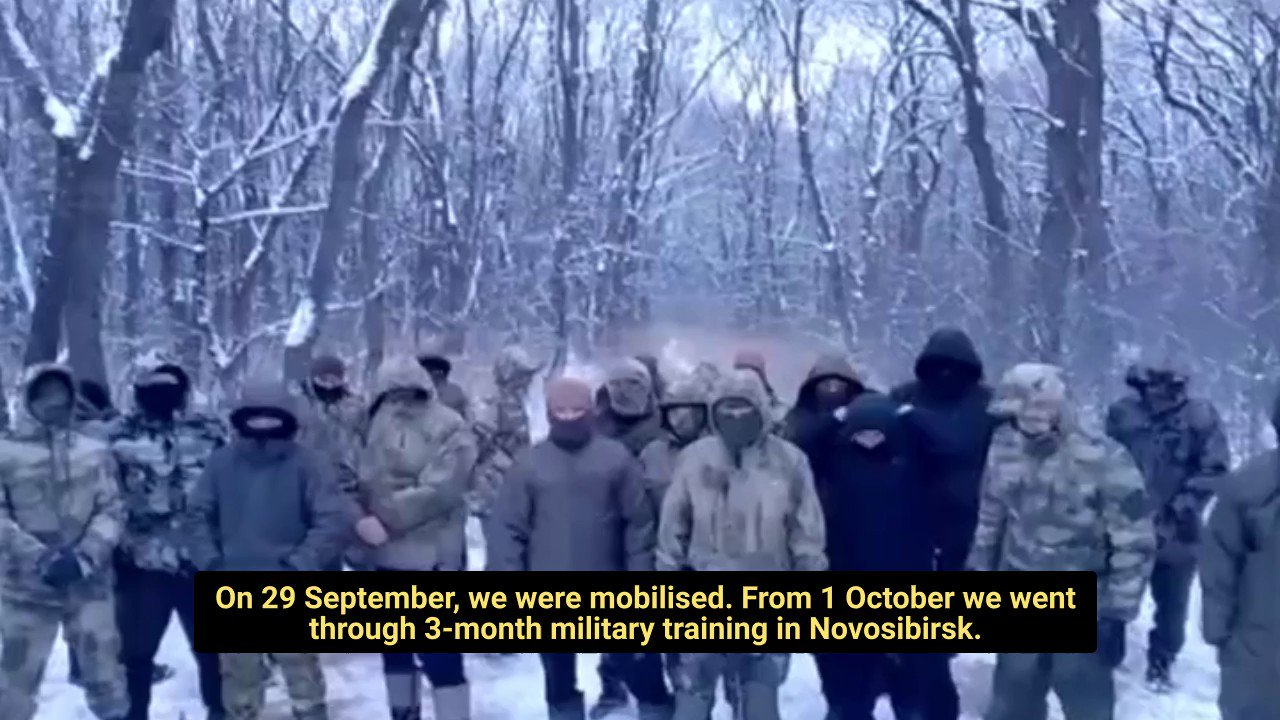 Dmitri on Twitter: "Mobilized soldiers from Tyva, Russia, complain ...