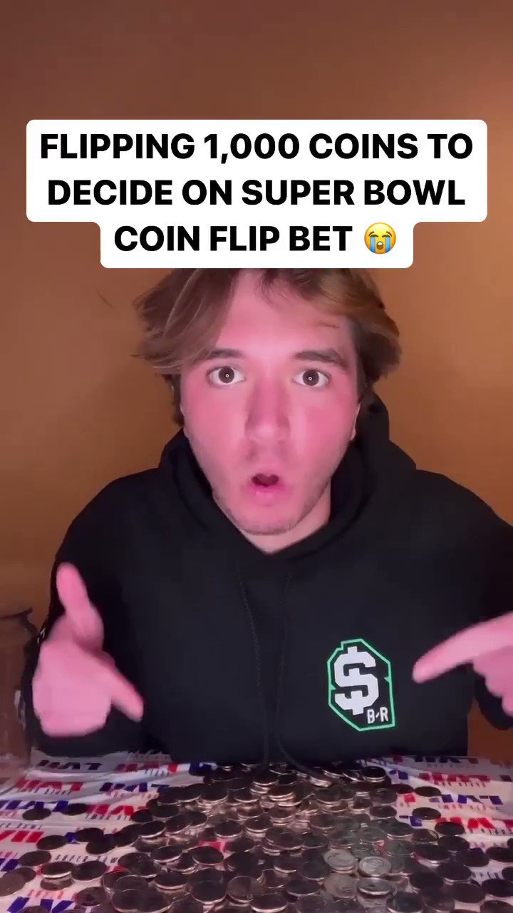 br_betting on Twitter "He really flipped ONE THOUSAND COINS to decide