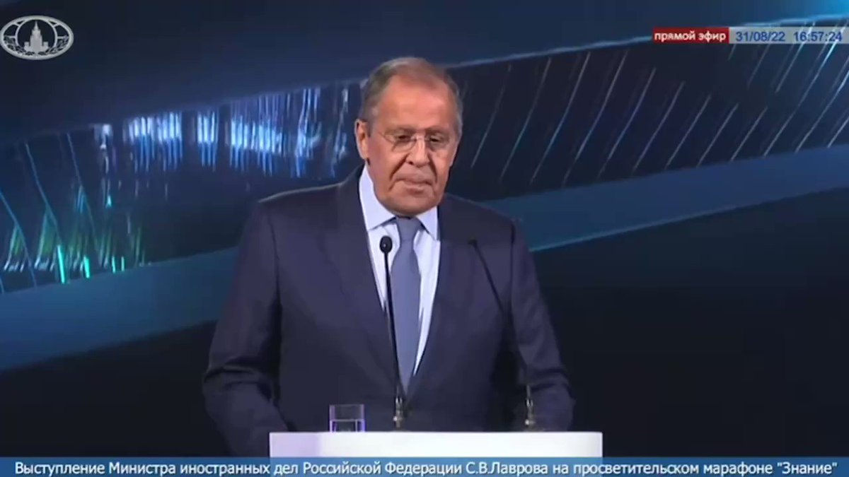 Image for the Tweet beginning: #Lavrov: "Non devi cedere alle