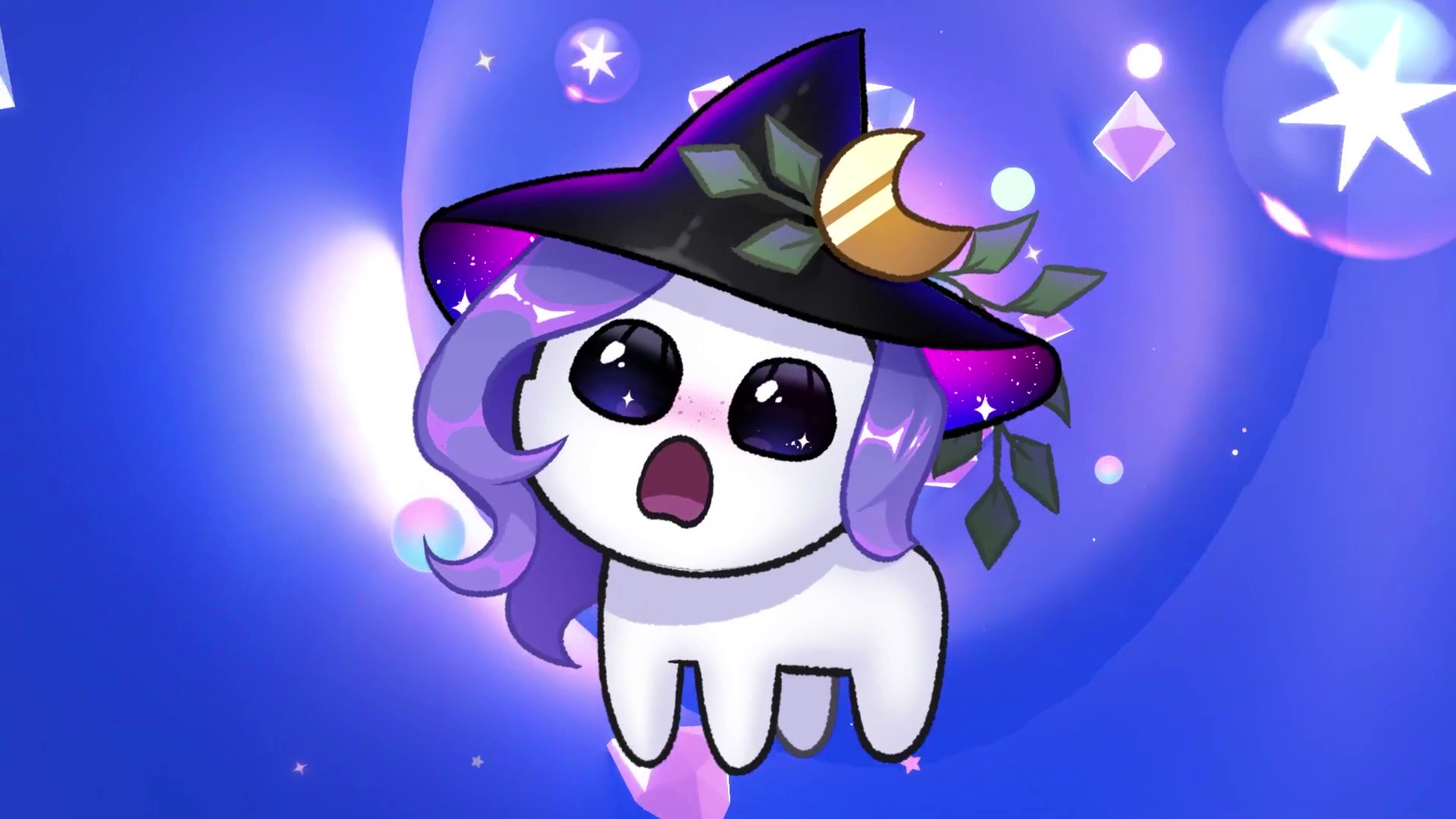 MOONBTCH🌙🔮 on X: FREE VTUBER MODEL ✨ TBH creature / Yippee Creature Makes an XD face when eyes are closed 😆 Comes with confetti toggle 🎉 Bouncy dance based on mouse movement~