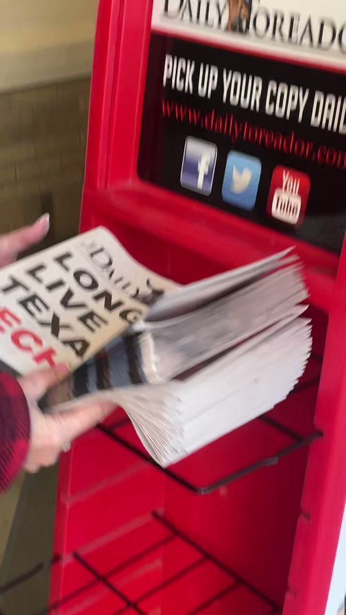 The Daily Toreador on Twitter "Our Centennial paper delivery is in