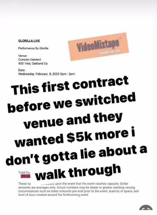 GloRilla Claims Promoter Only 'Paid For A Hosting' After Upset Fan