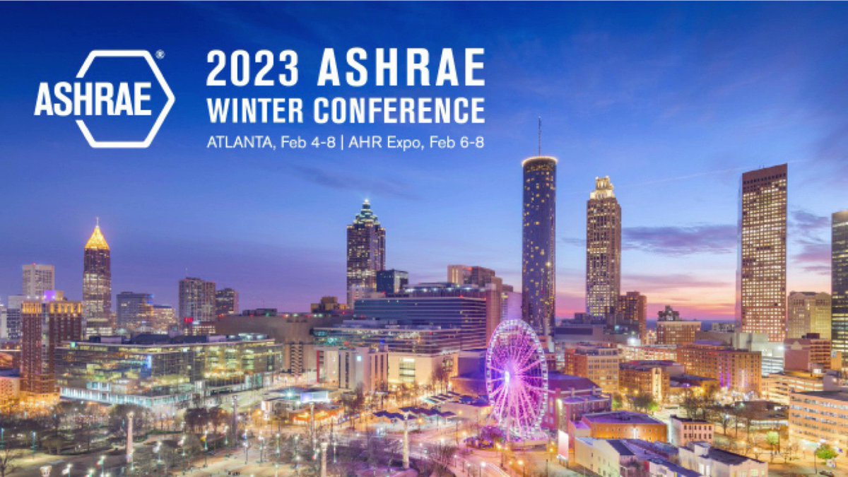 ASHRAE News on Twitter "The 2023 ASHRAE Winter Conference is a wrap! 🎬