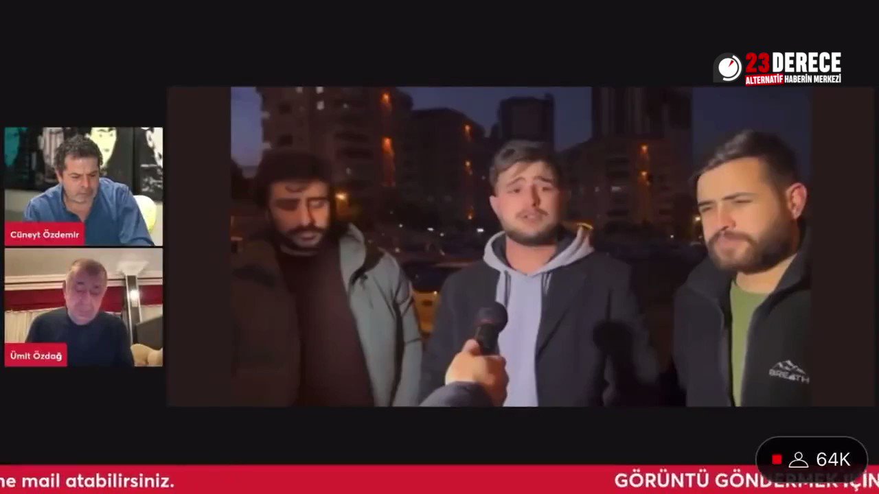 23 DERECE on Twitter: "📌 Cüneyt Özdemir'in programına konuk olan Ümit ...