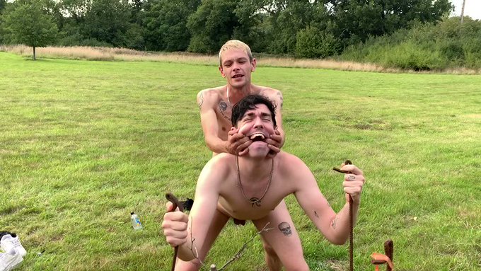 I fuck anywhere I want. Who don’t like getting fucked in an open field? Try running away and I’ll fish