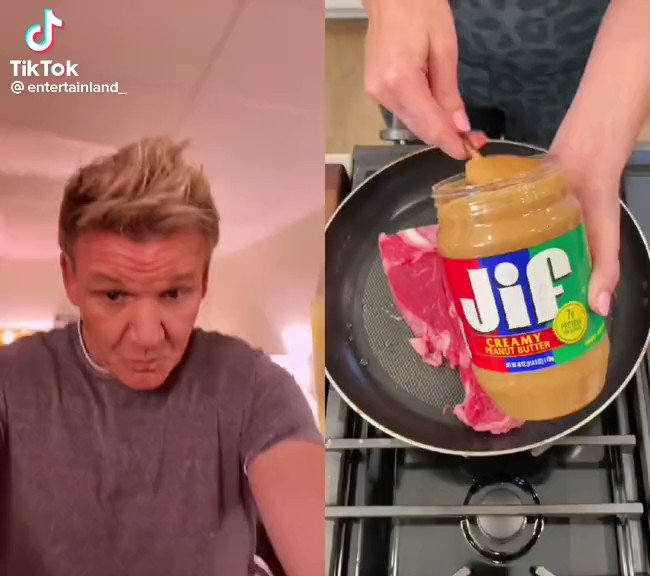 RT @NevieGirl83: There's an update on the peanut butter steak debacle of 2023. Gordon Ramsay reacts to the atrocity. https://t.co/Du5U0Fpyz0