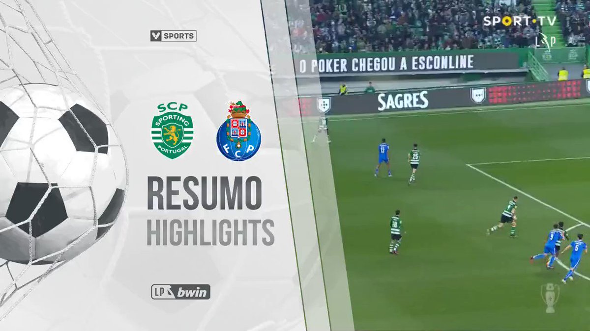 VSPORTS on Twitter "☑ RESUMO Liga Portugal bwin (20) Sporting 12