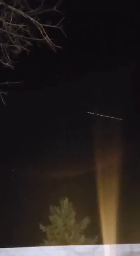 RT @vegastarr: BREAKING: Seen over the sky in Cadillac, MI just moments ago! https://t.co/XaDCKBrE29