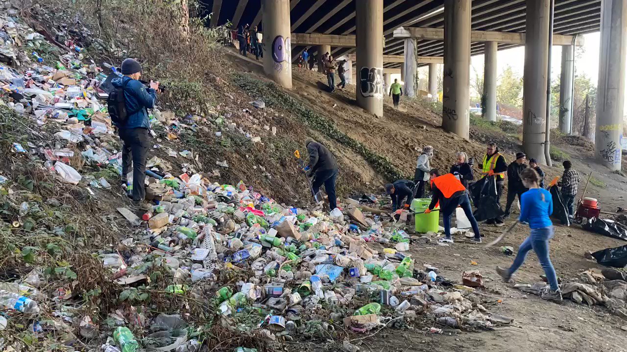 We Heart Seattle on Twitter "We loaded a 40 yard dumpster today and did outreach under I5