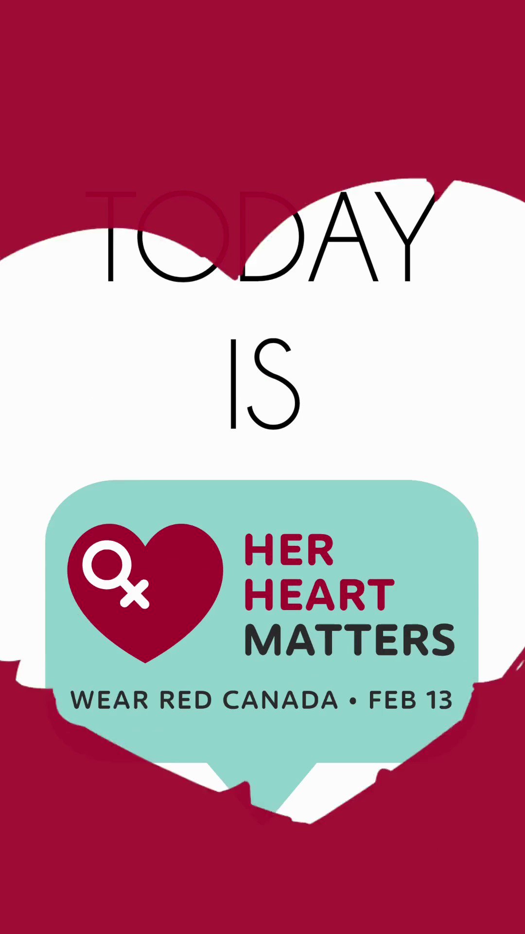 Canadian Women's Heart Health Alliance (CWHHA) on X: ❤️Today is