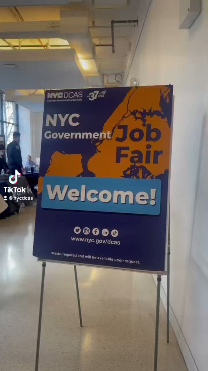 NYC DCAS on Twitter "The NYC Government Job Fair was a huge success