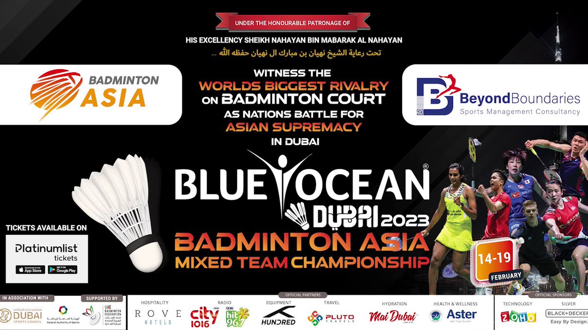 Day 5 KhiladiX.com Dubai 2023 Badminton Asia Championship Powered by Floki: Results Update Day 5 (Semifinals): Men's Singles Kanta…