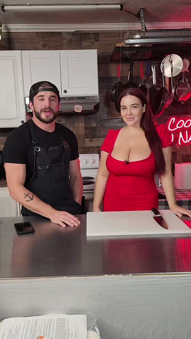 New episode of Cooking with Nathan coming tomorrow at 8am with the gorgeous @BeNiceNatasha come subscribe