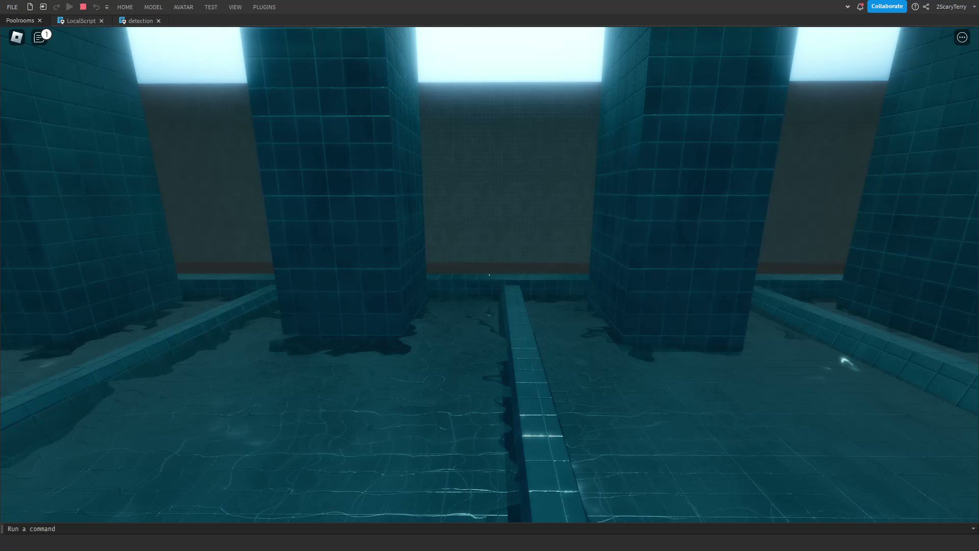 2ScaryTerry on Twitter "little water effect i made for when the player