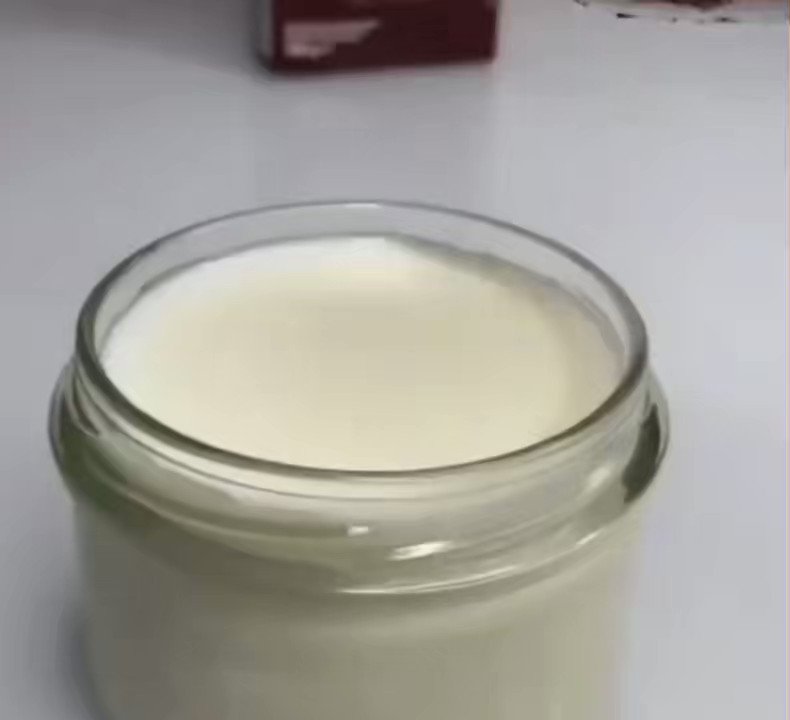 The cocoa powder contains fat with a hydrophobic quality and this is