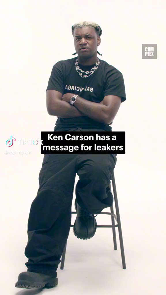 𝒷𝑒𝓃 on Twitter "ken carson does not like leakers"
