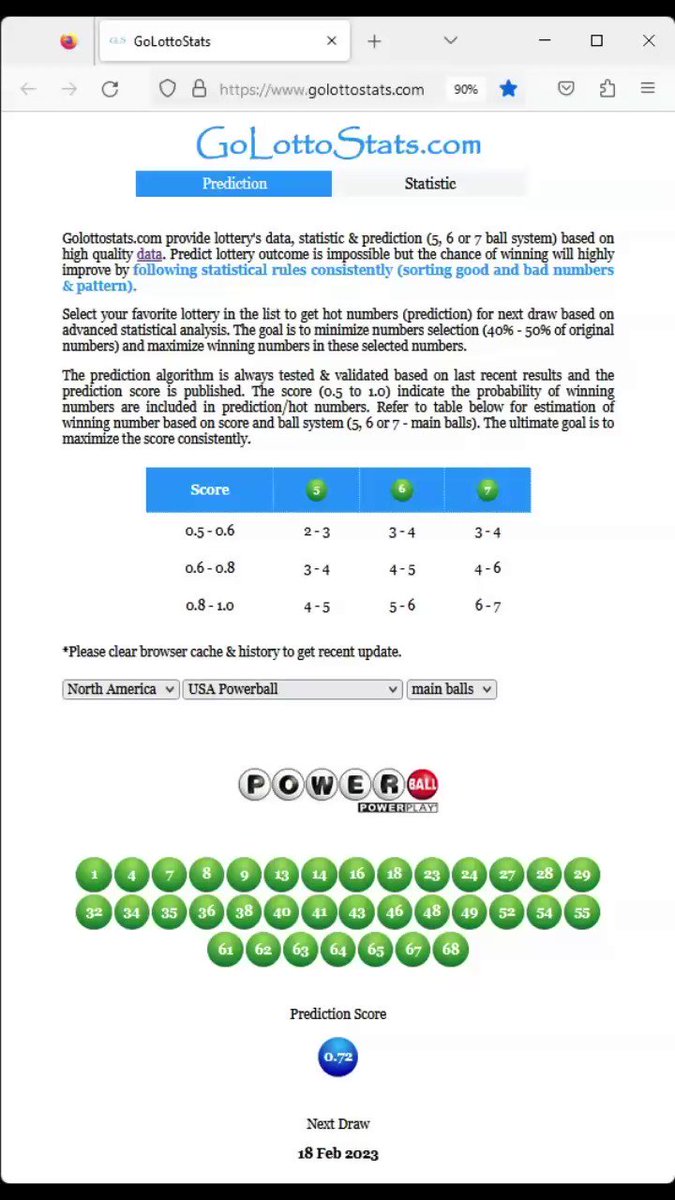 USA Powerball prediction (hot numbers) by https://t.co/3s4YOQrhAb!

@PowerballUSA @Jackpocket @PowerBallOff @powerball.usa @The_Lotter #lottery #lotto https://t.co/V1cIxO137q