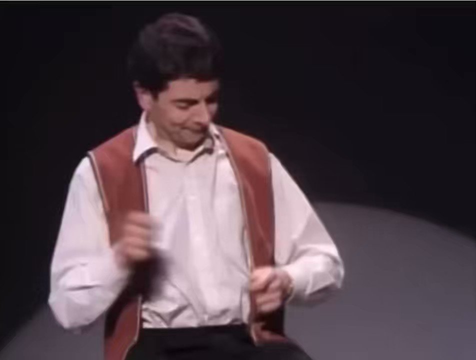 Fascinating on X: Mr. Bean plays the invisible drums live.   / X